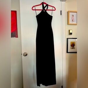 Likely Black cross top Maxi Dress